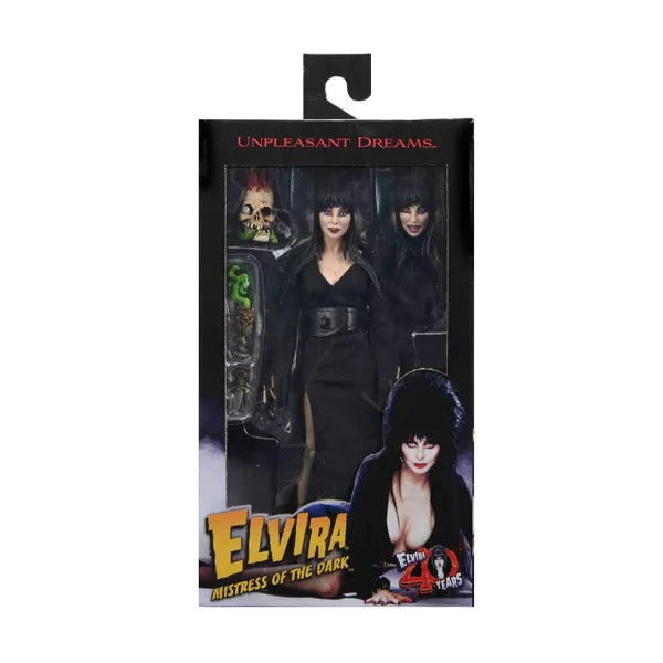 NECA 8" SCALE ELVIRA- MISTRESS OF THE DARK FIGURE- NEW IN BOX