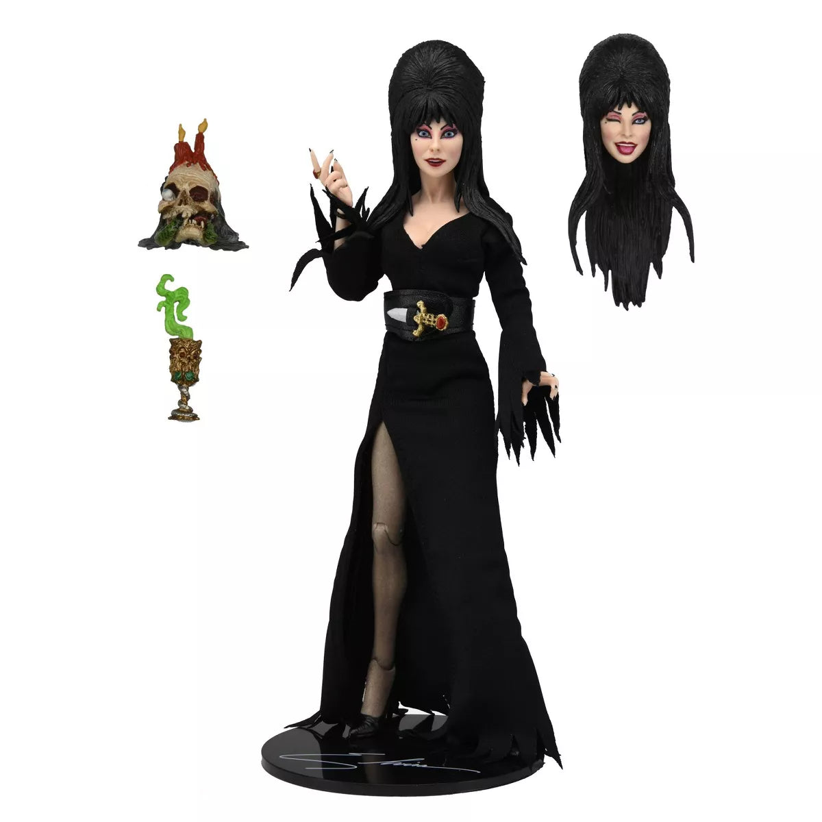 NECA 8" SCALE ELVIRA- MISTRESS OF THE DARK FIGURE- NEW IN BOX